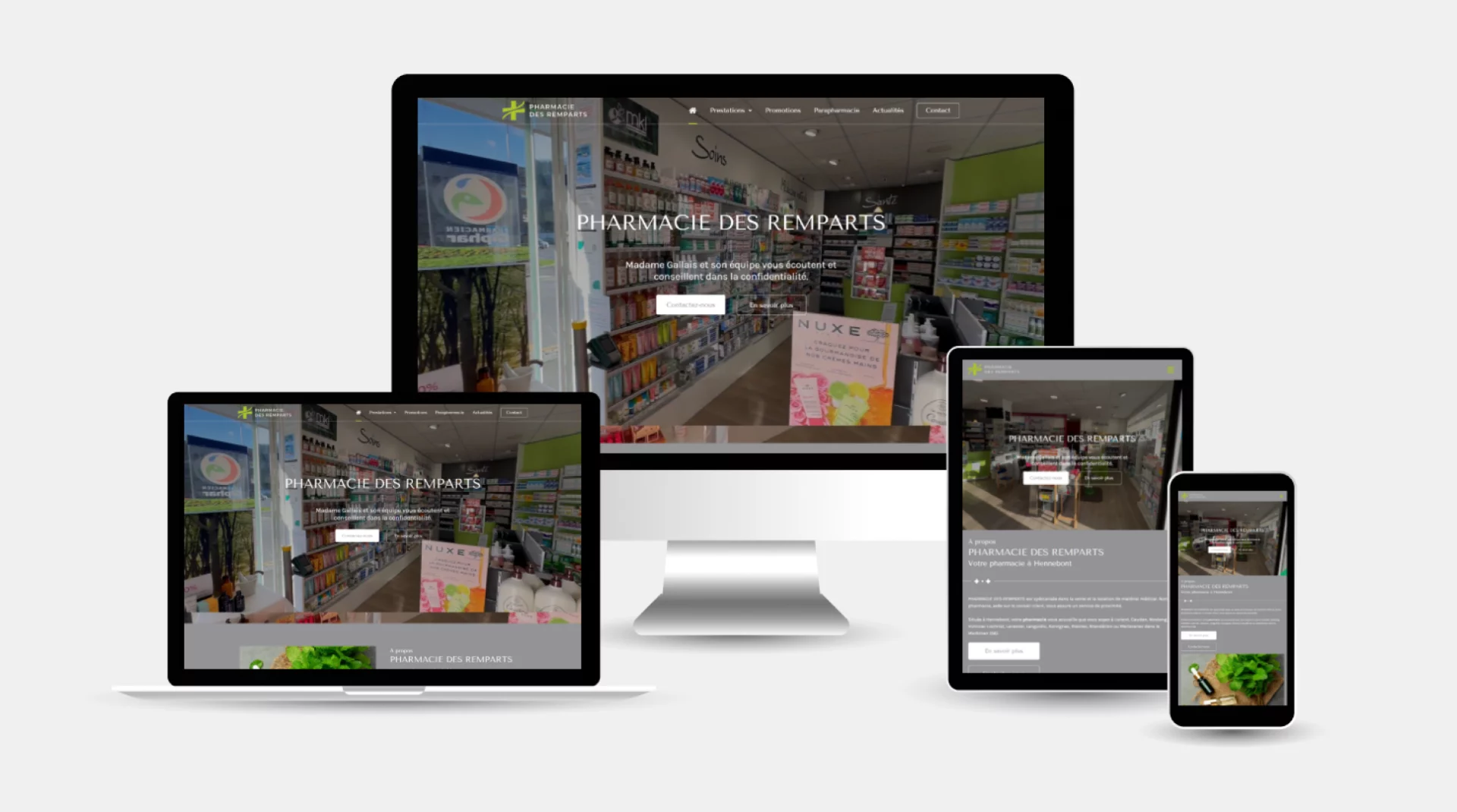 Nouveau site internet